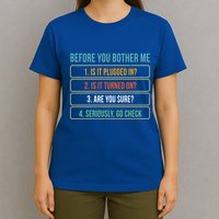 Funny Information Technology Tech Technical Support Gift T-Shirt