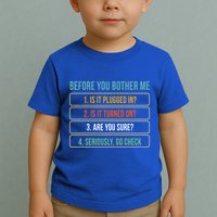 Funny Information Technology Tech Technical Support Gift Toddler T-Shirt