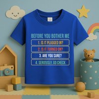 Funny Information Technology Tech Technical Support Gift Toddler T-Shirt