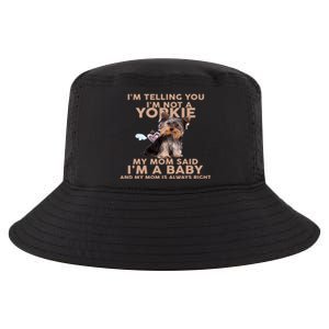 Funny IM Telling You IM Not A Yorkie Gift Cool Comfort Performance Bucket Hat