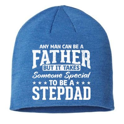 Funny It Takes Someone Special To Be A Stepdad Stepdads Cool Gift Sustainable Beanie