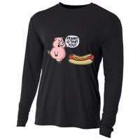 Frank! Is That You Pig And Hot Dog Cooling Performance Long Sleeve Crew