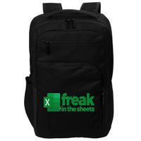 Freak In The Excel Sheets Funny Impact Tech Backpack