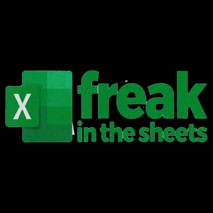 Freak In The Excel Sheets Funny Drawstring Bag