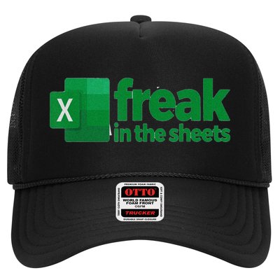 Freak In The Excel Sheets Funny Trucker Hat