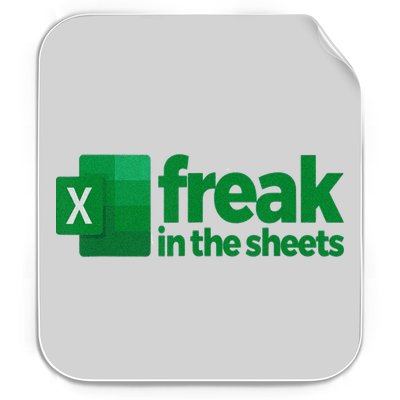 Freak In The Excel Sheets Funny Permanent Decal Sticker