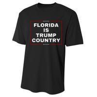 Florida Is Trump Country Take America Back 2024 Election  Performance Sprint T-Shirt