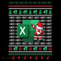 Freak In The Sheets Excel Spreadsheet Ugly Christmas Sweater Stripe Pom Pom Beanie