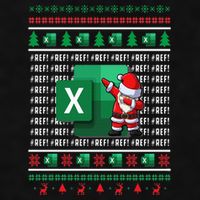 Freak In The Sheets Excel Spreadsheet Ugly Christmas Sweater Ladies PosiCharge Tri-Blend Wicking Tank