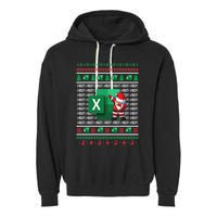 Freak In The Sheets Excel Spreadsheet Ugly Christmas Sweater Garment-Dyed Fleece Hoodie