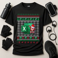Freak In The Sheets Excel Spreadsheet Ugly Christmas Sweater Performance Shirt