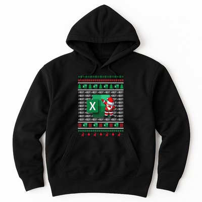 Freak In The Sheets Excel Spreadsheet Ugly Christmas Sweater Hoodie