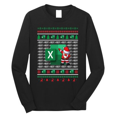 Freak In The Sheets Excel Spreadsheet Ugly Christmas Sweater Long Sleeve Shirt