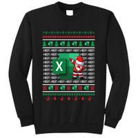 Freak In The Sheets Excel Spreadsheet Ugly Christmas Sweater Sweatshirt