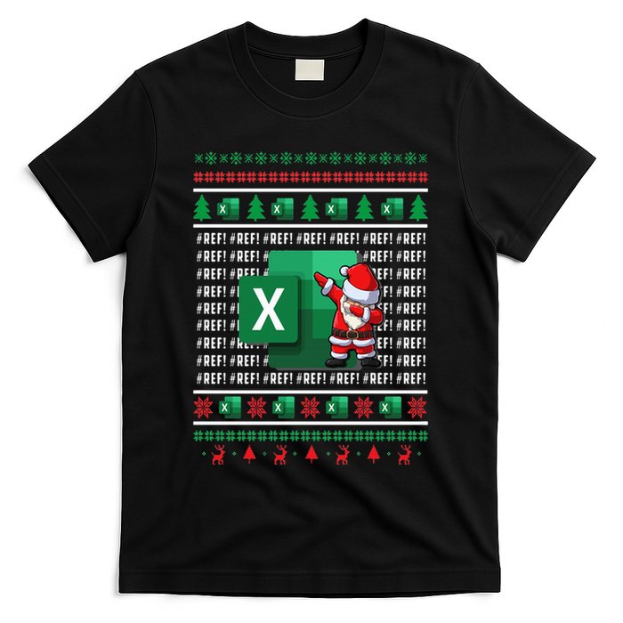 Freak In The Sheets Excel Spreadsheet Ugly Christmas Sweater T-Shirt