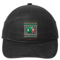 Freak In The Sheets Excel Spreadsheet Ugly Christmas Sweater 7-Panel Snapback Hat