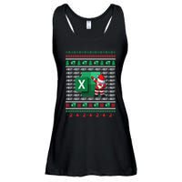 Freak In The Sheets Excel Spreadsheet Ugly Christmas Sweater Ladies Essential Flowy Tank