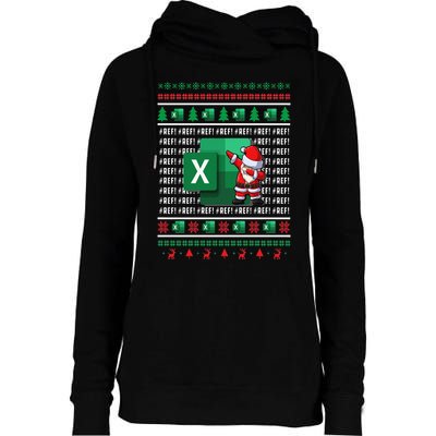 Freak In The Sheets Excel Spreadsheet Ugly Christmas Sweater Womens Funnel Neck Pullover Hood