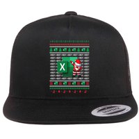 Freak In The Sheets Excel Spreadsheet Ugly Christmas Sweater Flatbill Hat