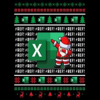 Freak In The Sheets Excel Spreadsheet Ugly Christmas Sweater 16 in Basic Backpack