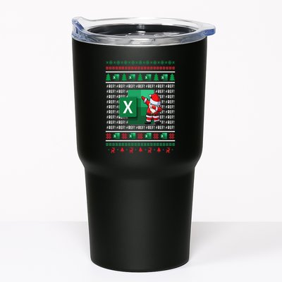 Freak In The Sheets Excel Spreadsheet Ugly Christmas Sweater Tumbler