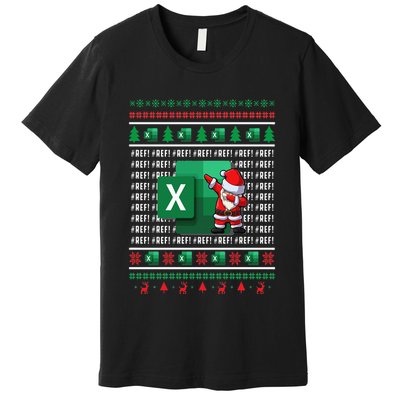 Freak In The Sheets Excel Spreadsheet Ugly Christmas Sweater Premium T-Shirt