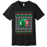 Freak In The Sheets Excel Spreadsheet Ugly Christmas Sweater Premium T-Shirt