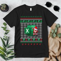 Freak In The Sheets Excel Spreadsheet Ugly Christmas Sweater Premium T-Shirt
