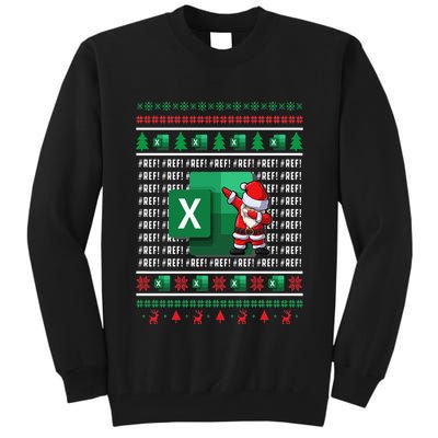 Freak In The Sheets Excel Spreadsheet Ugly Christmas Sweater Tall Sweatshirt
