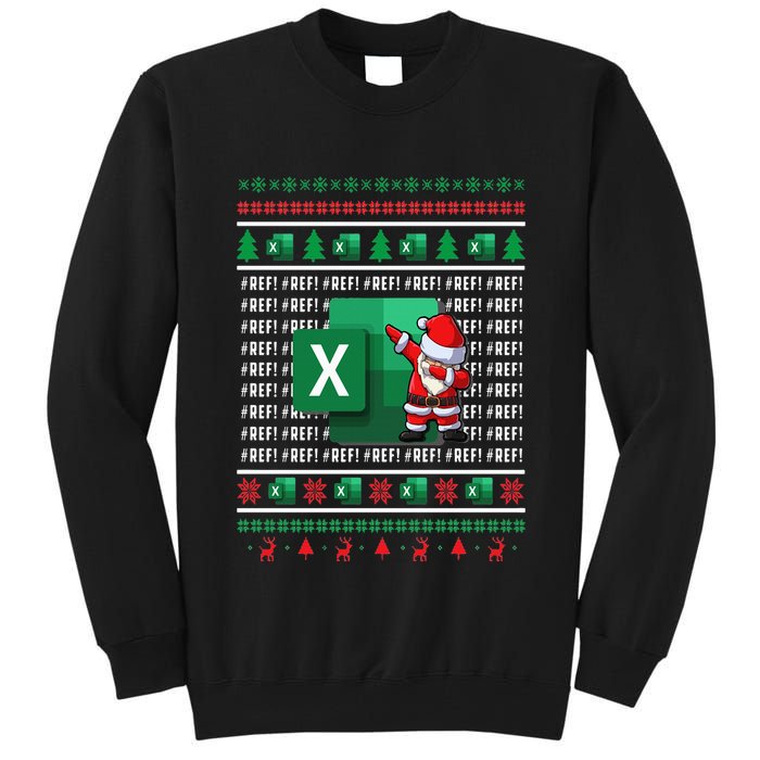 Freak In The Sheets Excel Spreadsheet Ugly Christmas Sweater Tall Sweatshirt
