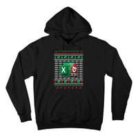 Freak In The Sheets Excel Spreadsheet Ugly Christmas Sweater Tall Hoodie