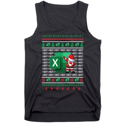 Freak In The Sheets Excel Spreadsheet Ugly Christmas Sweater Tank Top