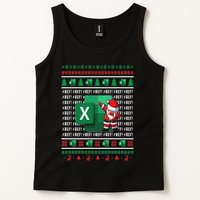 Freak In The Sheets Excel Spreadsheet Ugly Christmas Sweater Tank Top
