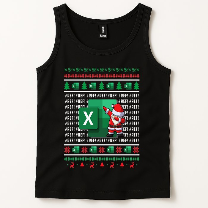 Freak In The Sheets Excel Spreadsheet Ugly Christmas Sweater Tank Top