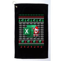 Freak In The Sheets Excel Spreadsheet Ugly Christmas Sweater Golf Towel
