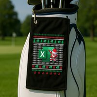 Freak In The Sheets Excel Spreadsheet Ugly Christmas Sweater Golf Towel