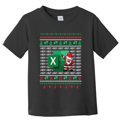 Freak In The Sheets Excel Spreadsheet Ugly Christmas Sweater Toddler T-Shirt