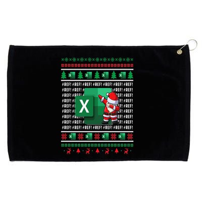 Freak In The Sheets Excel Spreadsheet Ugly Christmas Sweater Grommeted Golf Towel