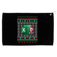 Freak In The Sheets Excel Spreadsheet Ugly Christmas Sweater Grommeted Golf Towel