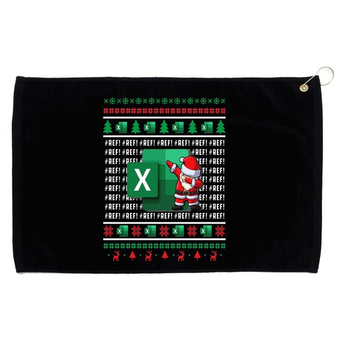 Freak In The Sheets Excel Spreadsheet Ugly Christmas Sweater Grommeted Golf Towel