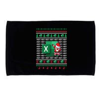 Freak In The Sheets Excel Spreadsheet Ugly Christmas Sweater Microfiber Hand Towel