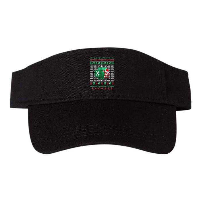 Freak In The Sheets Excel Spreadsheet Ugly Christmas Sweater Visor