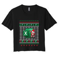 Freak In The Sheets Excel Spreadsheet Ugly Christmas Sweater Crop Top