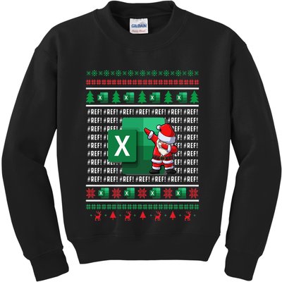 Freak In The Sheets Excel Spreadsheet Ugly Christmas Sweater Kids Sweatshirt