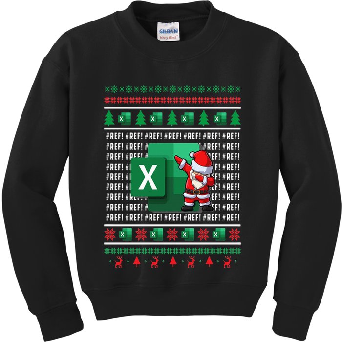 Freak In The Sheets Excel Spreadsheet Ugly Christmas Sweater Kids Sweatshirt