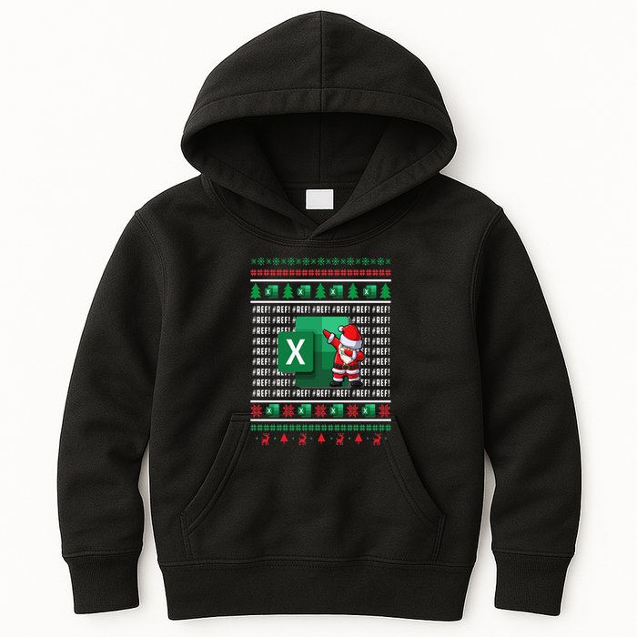 Freak In The Sheets Excel Spreadsheet Ugly Christmas Sweater Kids Hoodie
