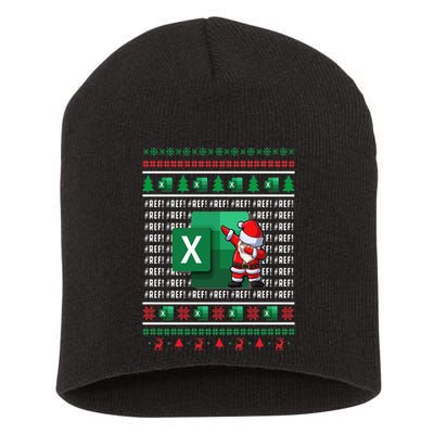 Freak In The Sheets Excel Spreadsheet Ugly Christmas Sweater Short Acrylic Beanie