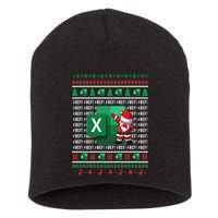 Freak In The Sheets Excel Spreadsheet Ugly Christmas Sweater Short Acrylic Beanie