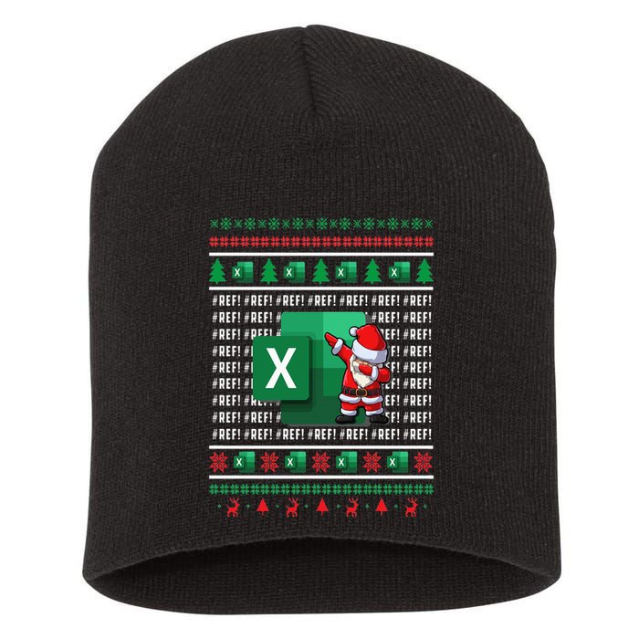 Freak In The Sheets Excel Spreadsheet Ugly Christmas Sweater Short Acrylic Beanie