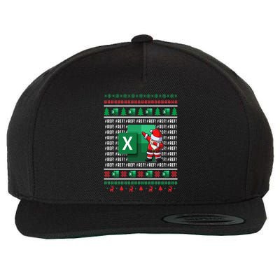Freak In The Sheets Excel Spreadsheet Ugly Christmas Sweater Wool Snapback Cap